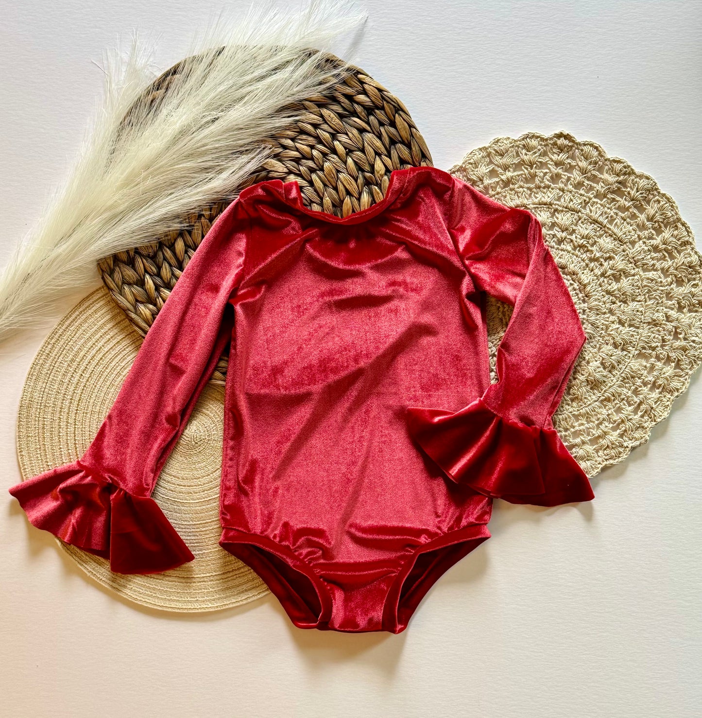 Holiday Pinafore and Leo set