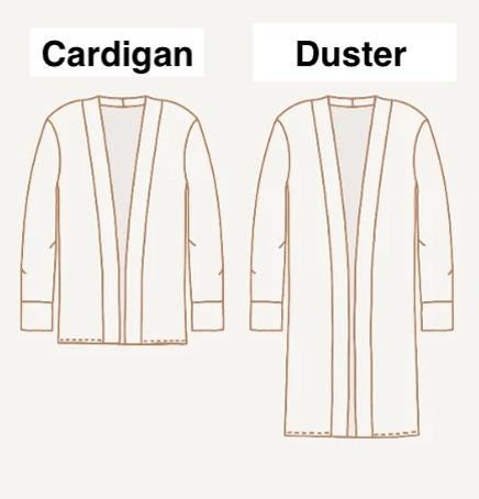 Girls Ivory Knit Duster Cardigan: Toddler Kimono Sweater