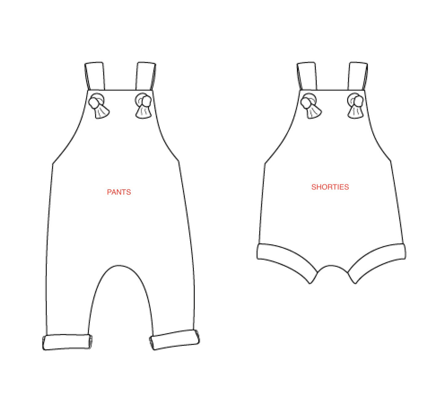 Farm Animal Knotted Overalls: 12-18 Month Birthday Outfit