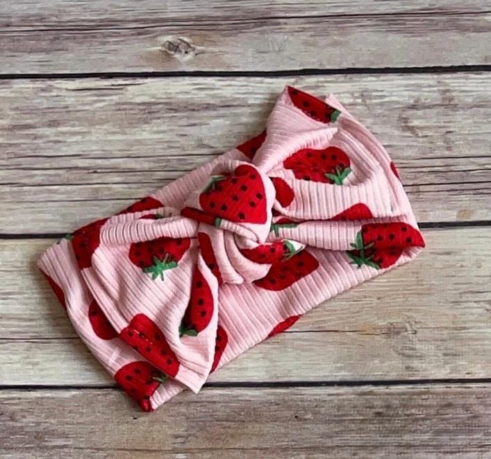 Strawberry Bubble Romper:  Baby girl Jumpsuit, sweet one birthday